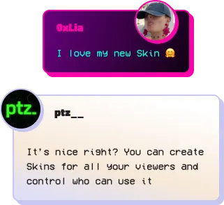Skins Examples